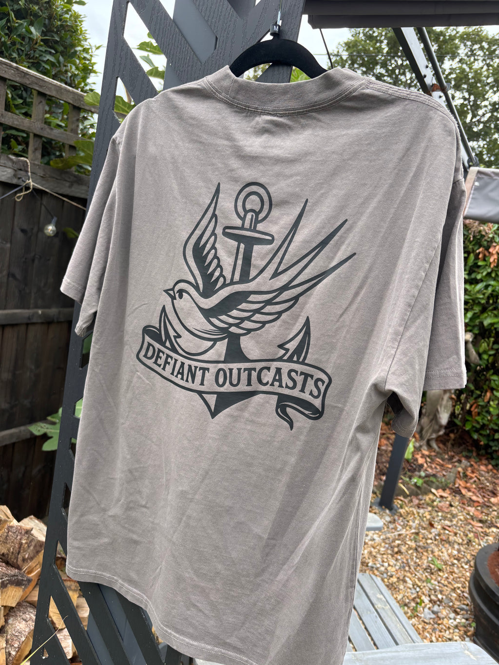 Heavy faded Tee (eucalyptus or grey)