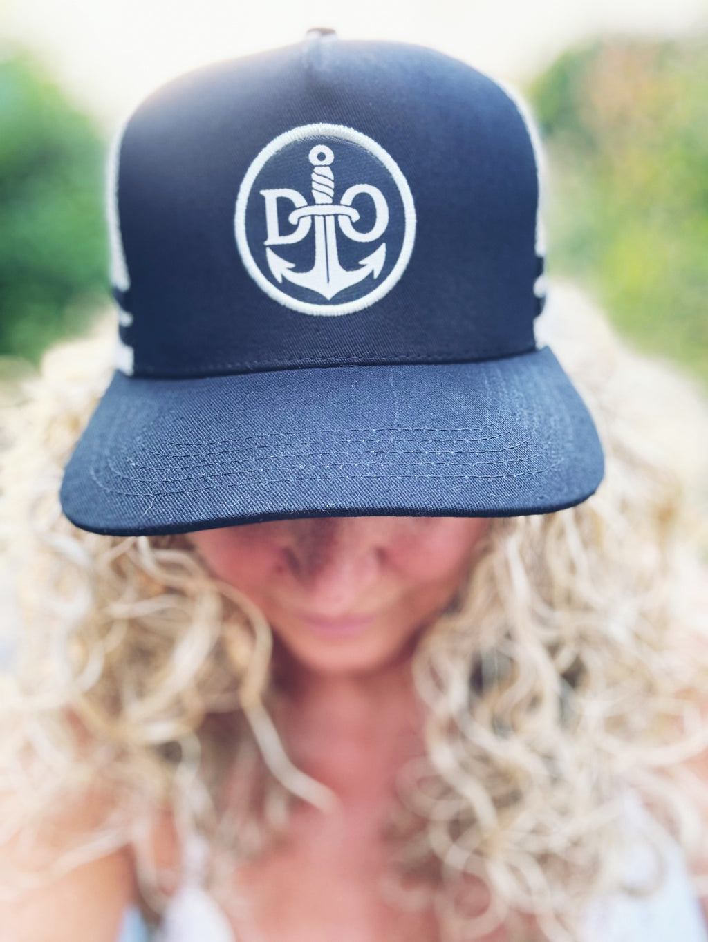 The Classic Defiant Outcast Cap (Black & Cream)