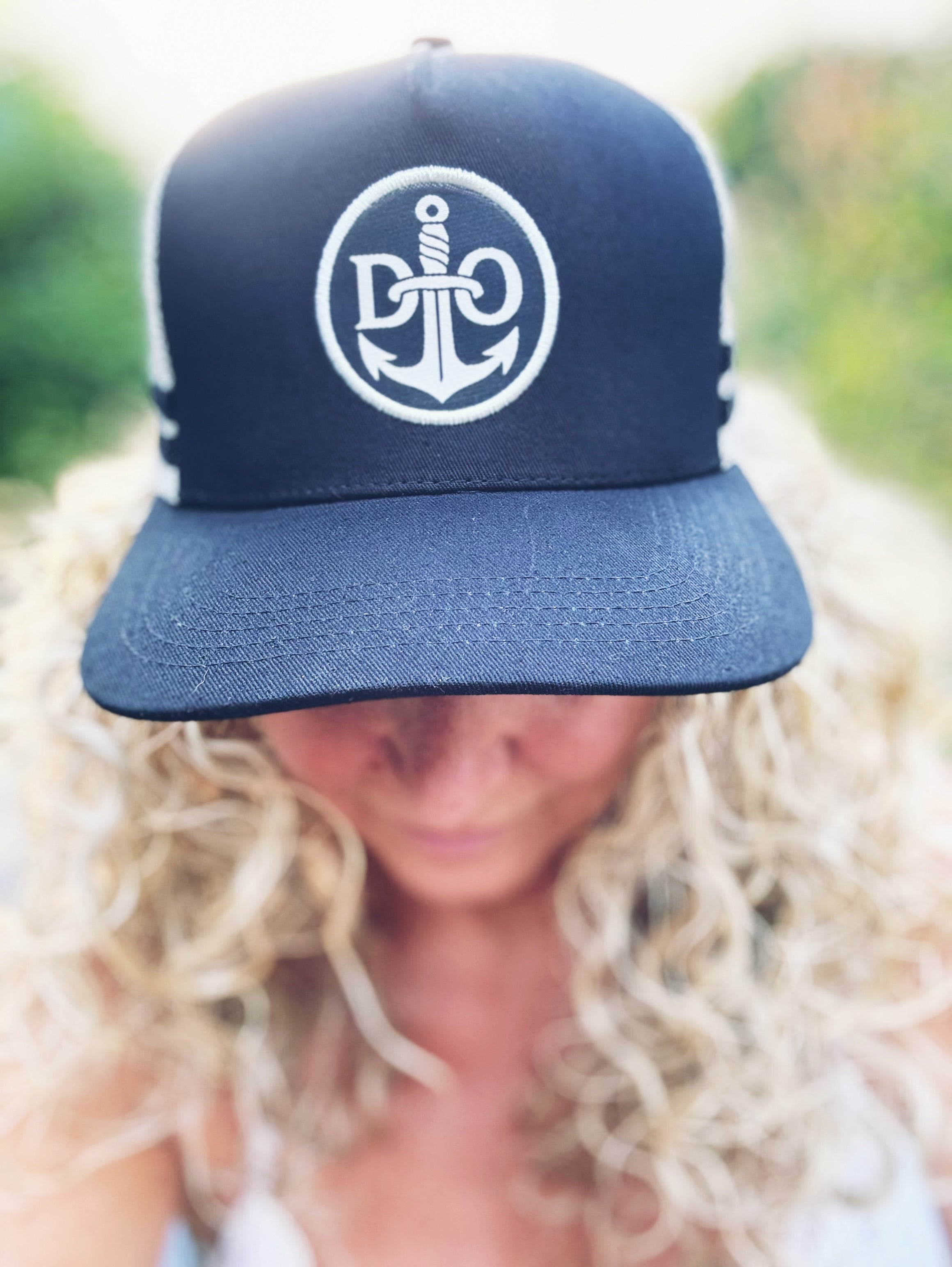 The Classic Defiant Outcast Cap (Black & Cream)
