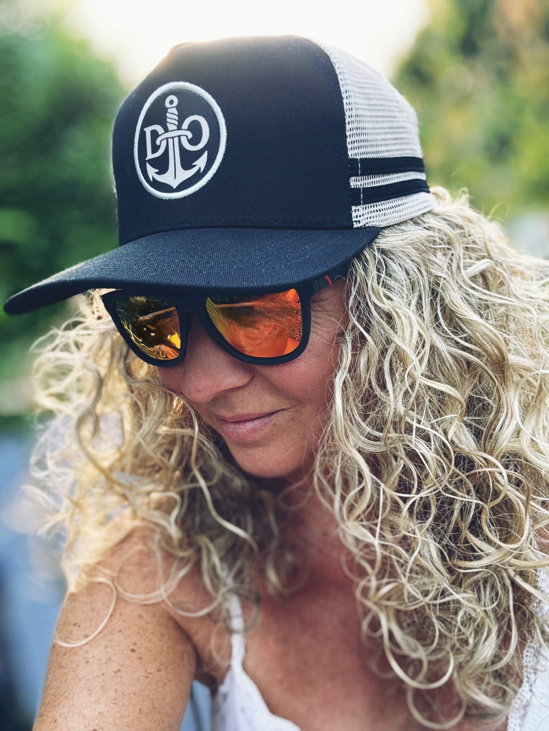 The Classic Defiant Outcast Cap (Black & Cream)