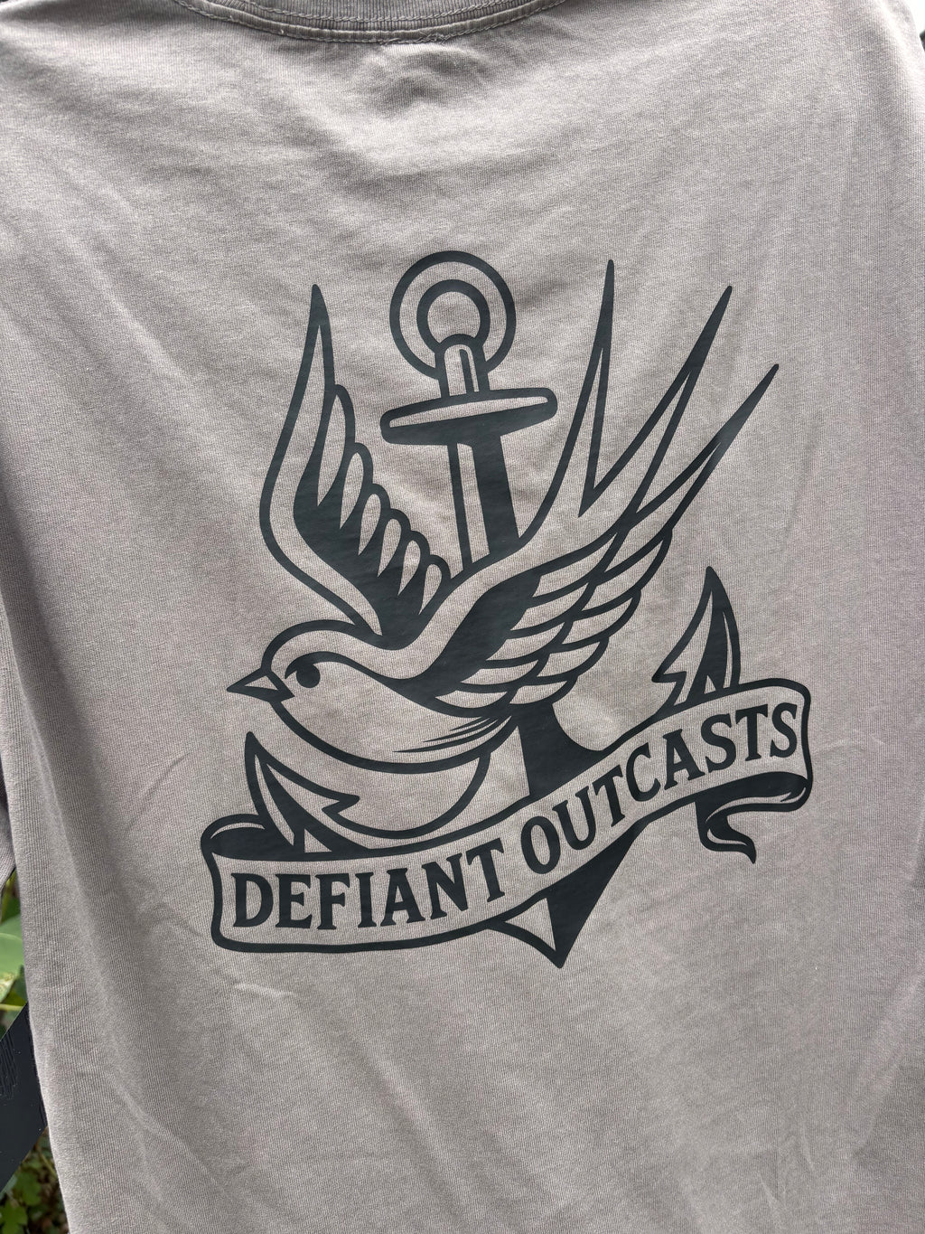 Heavy faded Tee (eucalyptus or grey)
