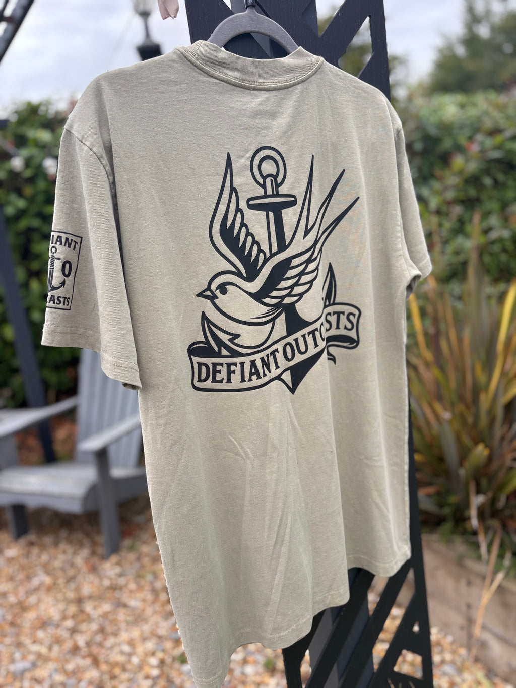 Heavy faded Tee (eucalyptus or grey)