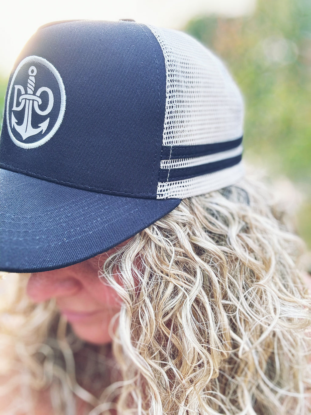 The Classic Defiant Outcast Cap (Black & Cream)