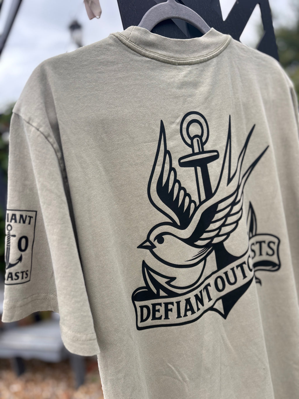 Heavy faded Tee (eucalyptus or grey)