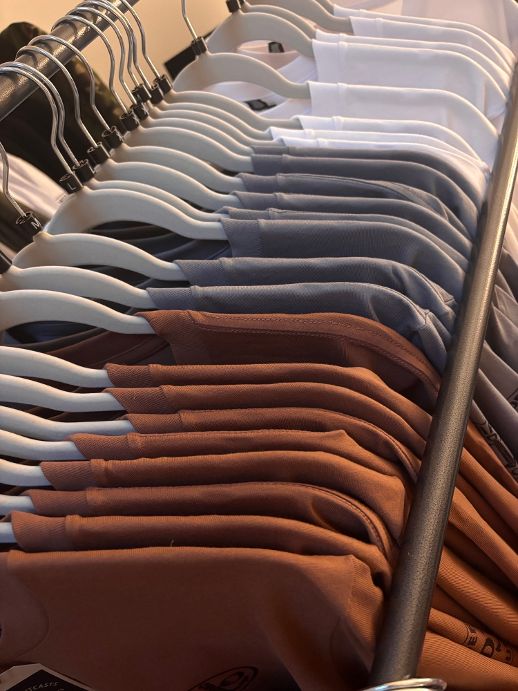 Back Spine Tee (Arctic White, Cocoa, Petrol Blue & Gravel Grey)