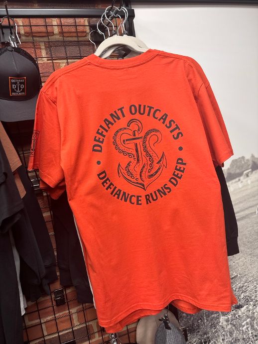 Anchor Kraken Tee (Autumn Orange)