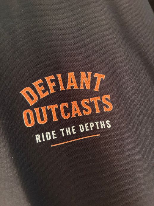 Kraken Skull Tee (Black) Heavy Duty DTG print