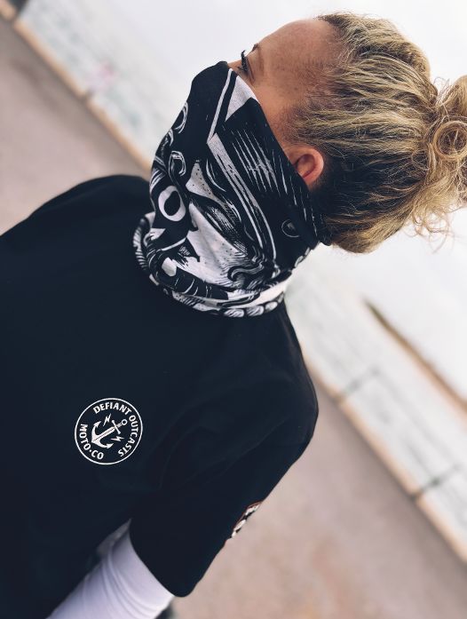 Medusa Mermaid T-shirt (Black)