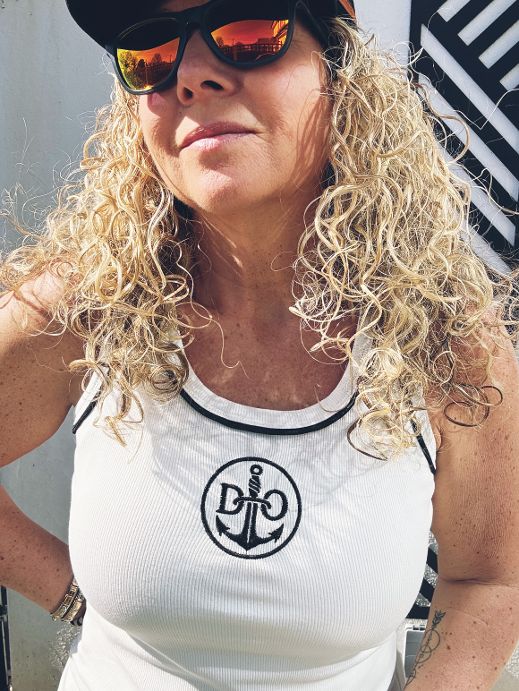 Embroidered Swallow Vest (Ladies)