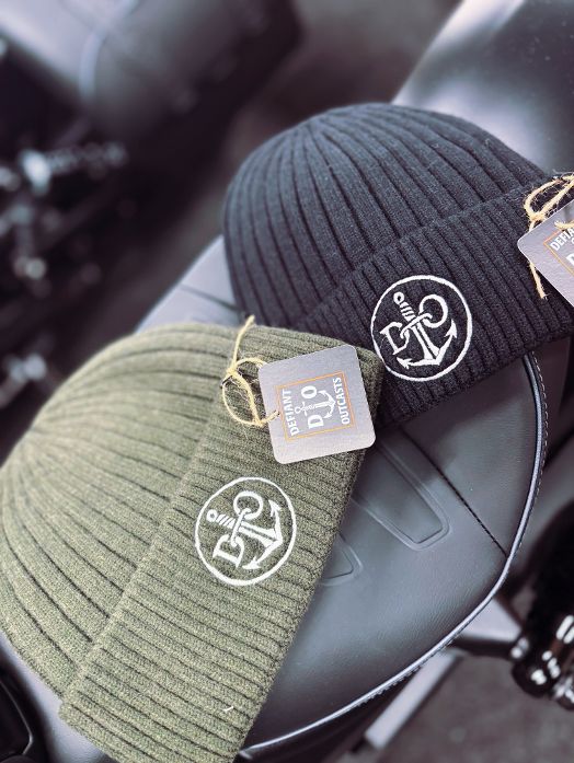 Thick Fleece Lined Black Beanie