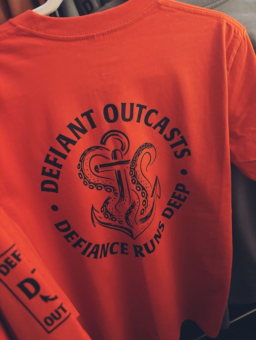 Anchor Kraken Tee (Autumn Orange)