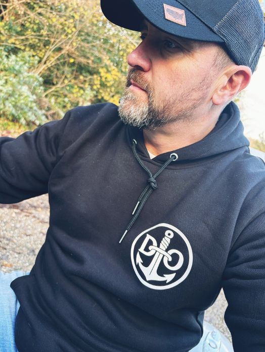 Armoured Light Reflecting Hoodie (Black)