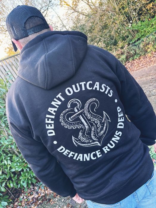 Armoured Light Reflecting Hoodie (Black)