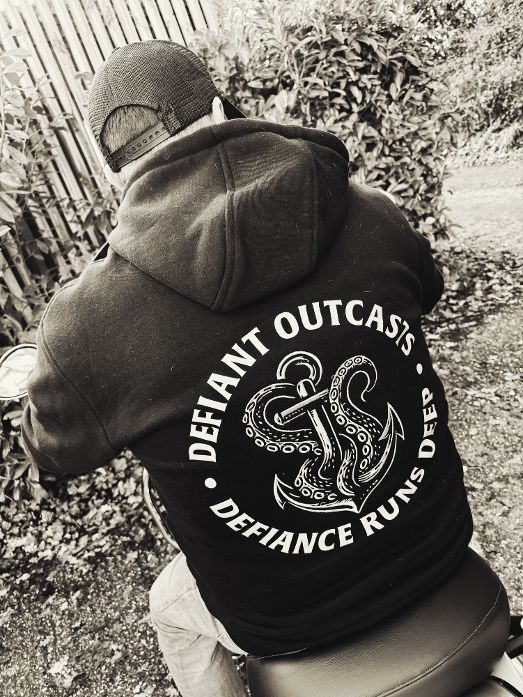 Armoured Light Reflecting Hoodie (Black)
