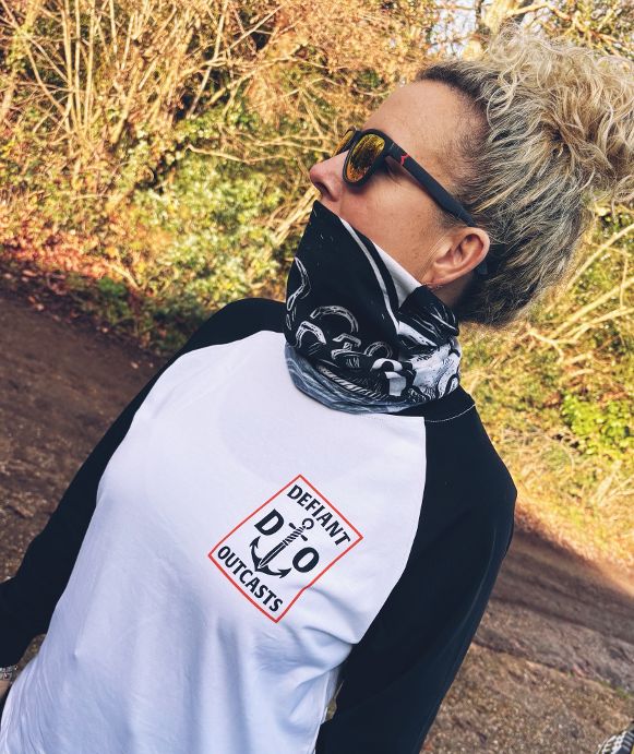 Long Sleeve Kraken Anchor (Black & White)