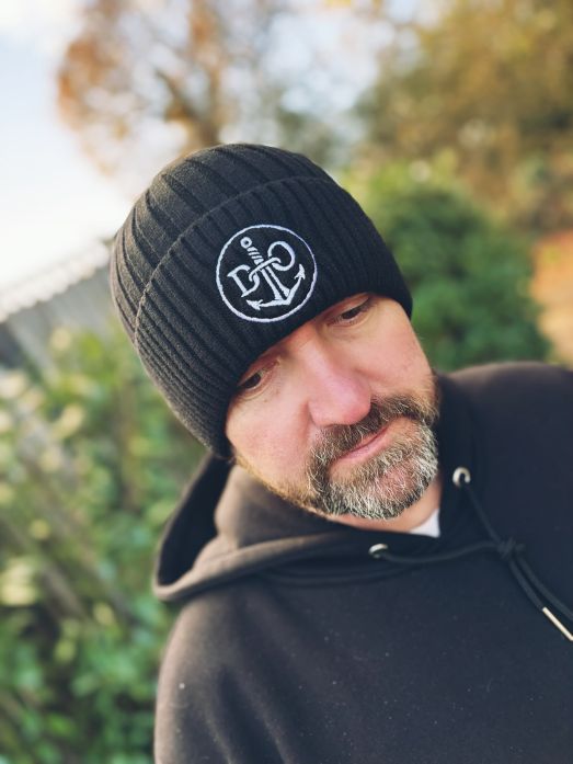 Thick Fleece Lined Black Beanie