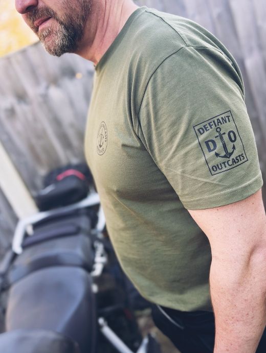 Anchor Kraken Tee (Army Green)